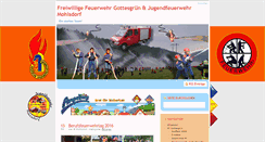 Desktop Screenshot of ff-gottesgruen.de